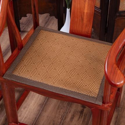 91家纺网 家纺一手货源 找家纺 （总）北辰 2021新款冰藤新中式坐垫红木沙发垫