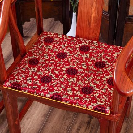 （总）北辰 2021新款织锦缎新中式坐垫红木沙发垫