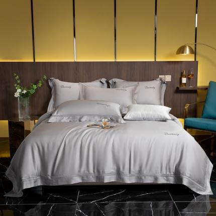 91家纺网 家纺一手货源 找家纺 （总）朵美 2021新款100支天丝全镂空系列四件套