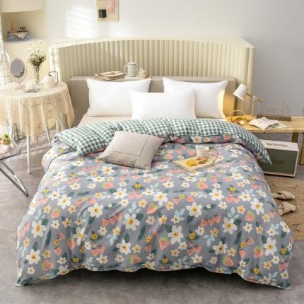 91家纺网 家纺一手货源 找家纺 （总）绵庭 2021新款全棉12868单被套