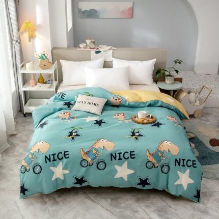 91家纺网 家纺一手货源 找家纺 （总）绵庭 2021新款全棉12868单被套