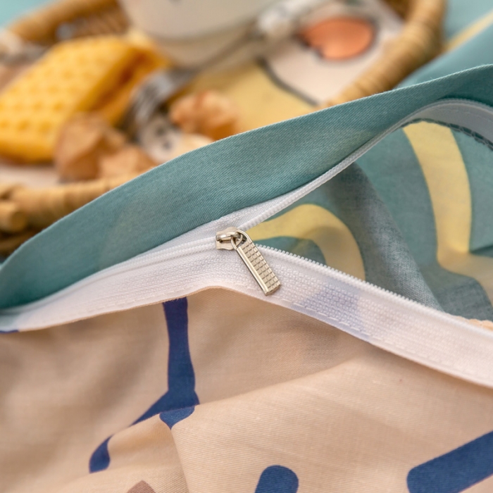 91家纺网 家纺一手货源 找家纺 绵庭 2021新款全棉12868单被套 果粒熊