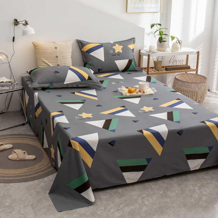 91家纺网 家纺一手货源 找家纺 （总）绵庭 2021新款全棉12868单床单