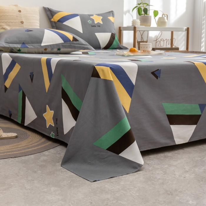 91家纺网 家纺一手货源 找家纺 （总）绵庭 2021新款全棉12868单床单