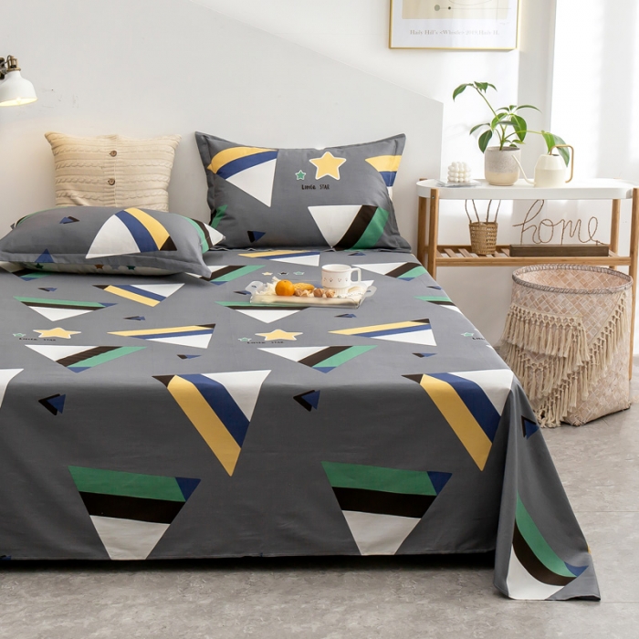 91家纺网 家纺一手货源 找家纺 （总）绵庭 2021新款全棉12868单床单