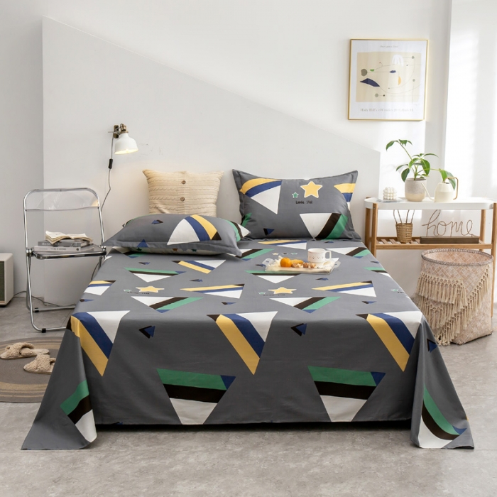 91家纺网 家纺一手货源 找家纺 （总）绵庭 2021新款全棉12868单床单