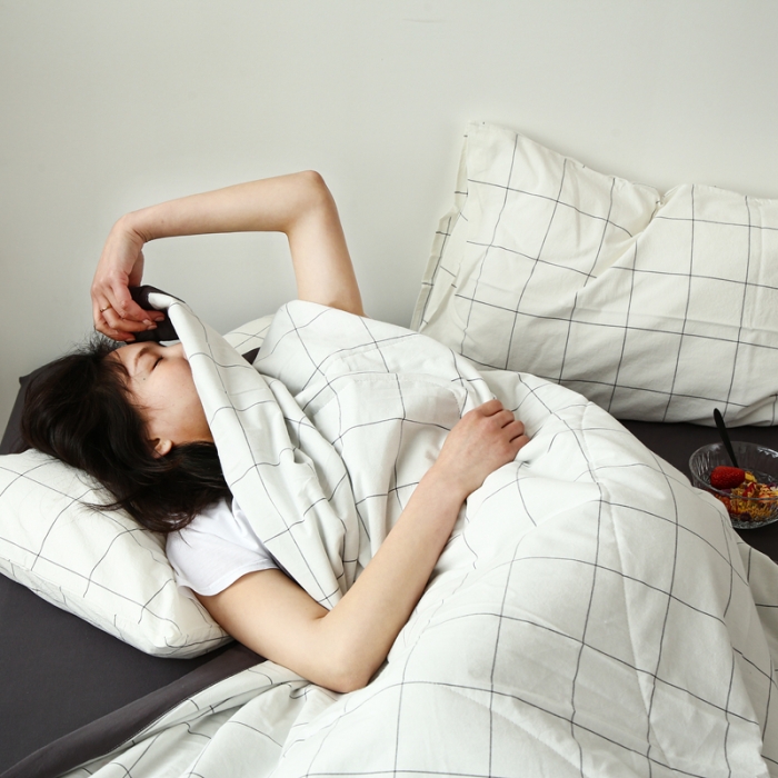 91家纺网 家纺一手货源 找家纺 （总）安莱生活 2023新款-全棉水洗棉色织水洗夏被