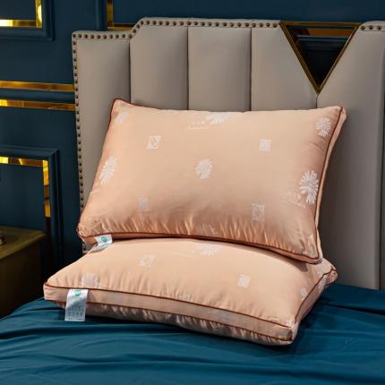 91家纺网 家纺一手货源 找家纺 萌番宝 2021新款洋甘菊助眠美肤立体枕芯48*74cm 玉