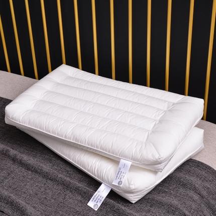 91家纺网 家纺一手货源 找家纺 星芯合家纺 2024新款云绒枕 低枕一个48*74cm