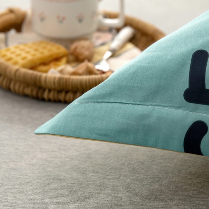 91家纺网 家纺一手货源 找家纺 绵庭 2021新款全棉12868单枕套 度假恐龙