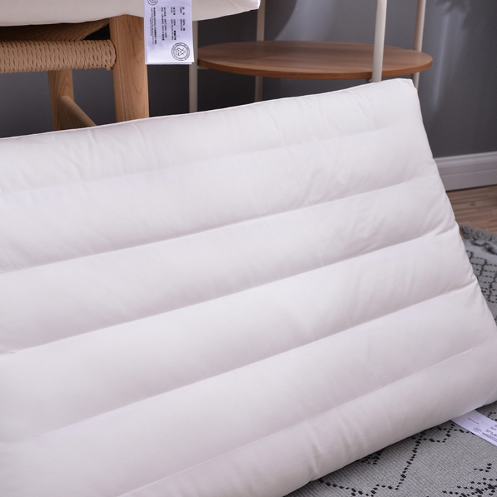 91家纺网 家纺一手货源 找家纺 星芯合家纺 2024新款云绒枕 高枕一个48*74cm