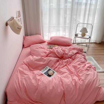 91家纺网 家纺一手货源 找家纺 （总）安莱生活 2021新款全棉水洗棉四件套