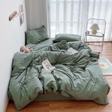 91家纺网 家纺一手货源 找家纺 （总）安莱生活 2021新款全棉水洗棉四件套