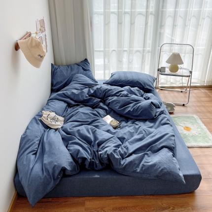 91家纺网 家纺一手货源 找家纺 （总）安莱生活 2021新款全棉水洗棉四件套