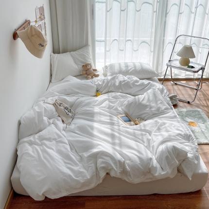 91家纺网 家纺一手货源 找家纺 （总）安莱生活 2021新款全棉水洗棉四件套