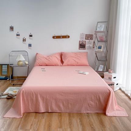 91家纺网 家纺一手货源 找家纺 （总）安莱生活 2021新款全棉水洗棉单床单