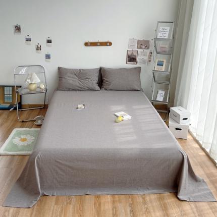 91家纺网 家纺一手货源 找家纺 （总）安莱生活 2021新款全棉水洗棉单床单