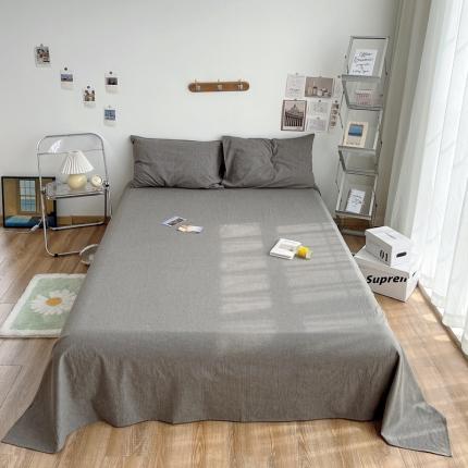 91家纺网 家纺一手货源 找家纺 （总）安莱生活 2021新款全棉水洗棉单床单