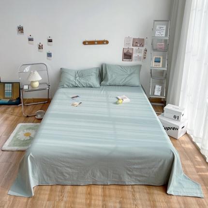 91家纺网 家纺一手货源 找家纺 （总）安莱生活 2021新款全棉水洗棉单床单