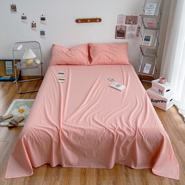 91家纺网 家纺一手货源 找家纺 （总）安莱生活 2021新款全棉水洗棉单床单