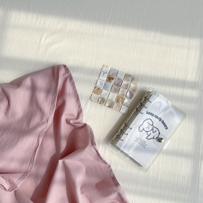 91家纺网 家纺一手货源 找家纺 安莱生活 2021新款全棉水洗棉单床单 藕粉