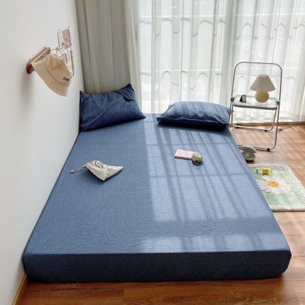 91家纺网 家纺一手货源 找家纺 （总）安莱生活 2021新款全棉水洗棉单床笠