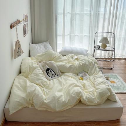 91家纺网 家纺一手货源 找家纺 （总）安莱生活 2021新款全棉水洗棉单被套