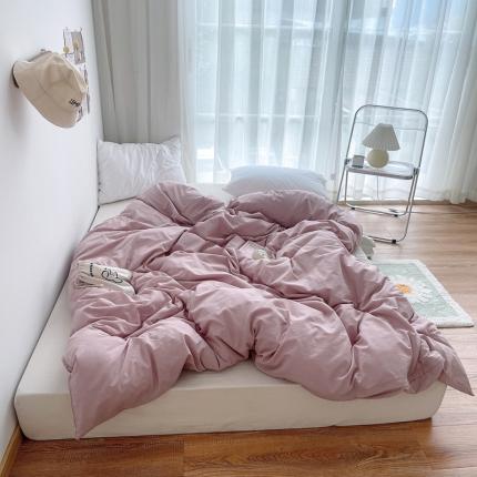 91家纺网 家纺一手货源 找家纺 （总）安莱生活 2021新款全棉水洗棉单被套