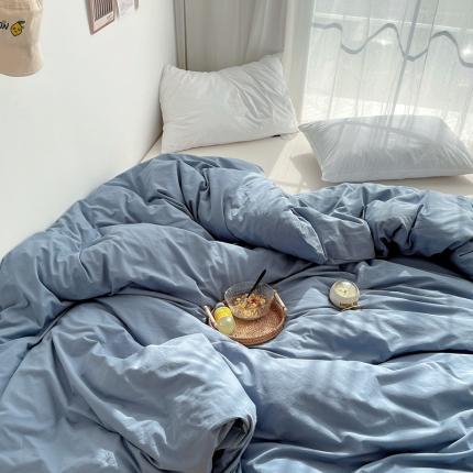 91家纺网 家纺一手货源 找家纺 （总）安莱生活 2021新款全棉水洗棉单被套