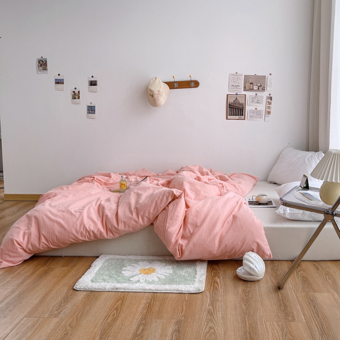 91家纺网 家纺一手货源 找家纺 （总）安莱生活 2021新款全棉水洗棉单被套