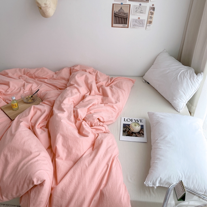 91家纺网 家纺一手货源 找家纺 （总）安莱生活 2021新款全棉水洗棉单被套