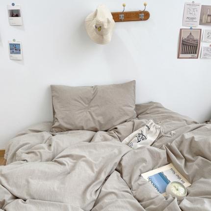 91家纺网 家纺一手货源 找家纺 （总）安莱生活 2021新款全棉水洗棉单枕套一对