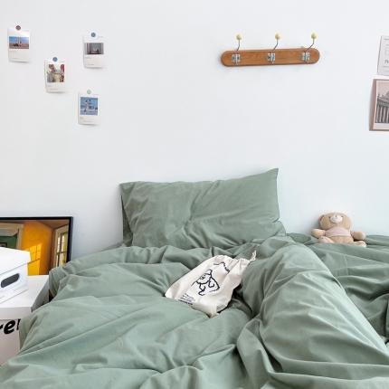 91家纺网 家纺一手货源 找家纺 （总）安莱生活 2021新款全棉水洗棉单枕套一对