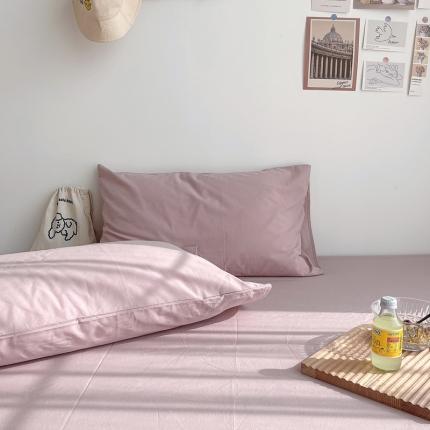 91家纺网 家纺一手货源 找家纺 （总）安莱生活 2021新款全棉水洗棉单枕套一对