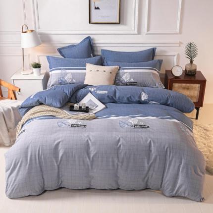 91家纺网 家纺一手货源 找家纺 （总）优姿家纺 2021新款全棉磨毛四件套