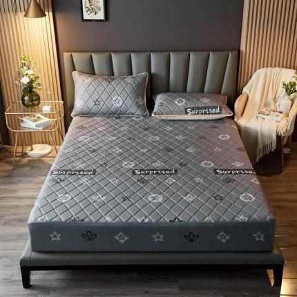 91家纺网 家纺一手货源 找家纺 （总）花言狐语2025水洗棉防水隔尿夹棉床笠优惠活动枕套除外