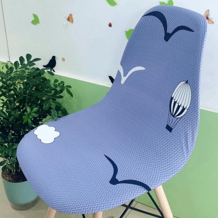 91家纺网 家纺一手货源 找家纺 弹力伊姆斯椅套  饭店客厅简易椅椅套  连体弹性椅子套