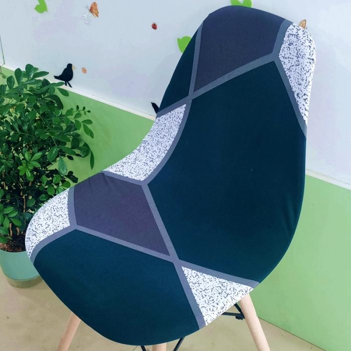 91家纺网 家纺一手货源 找家纺 弹力伊姆斯椅套  饭店客厅简易椅椅套  连体弹性椅子套