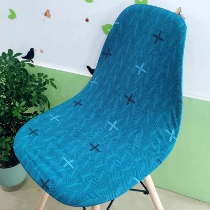 91家纺网 家纺一手货源 找家纺 弹力伊姆斯椅套  饭店客厅简易椅椅套  连体弹性椅子套