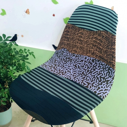 91家纺网 家纺一手货源 找家纺 弹力伊姆斯椅套  饭店客厅简易椅椅套  连体弹性椅子套