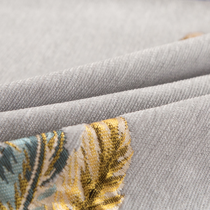 91家纺网 家纺一手货源 找家纺 启博家纺 2022全盖雪尼尔沙发巾沙发垫沙发套沙发罩 灰色羽毛