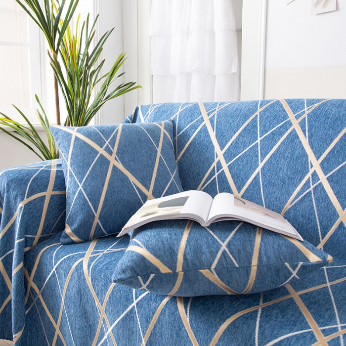 91家纺网 家纺一手货源 找家纺 （总）启博家纺 2021全盖雪尼尔沙发巾沙发垫沙发套沙发罩