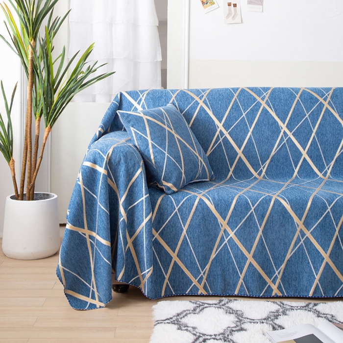 91家纺网 家纺一手货源 找家纺 （总）启博家纺 2021全盖雪尼尔沙发巾沙发垫沙发套沙发罩