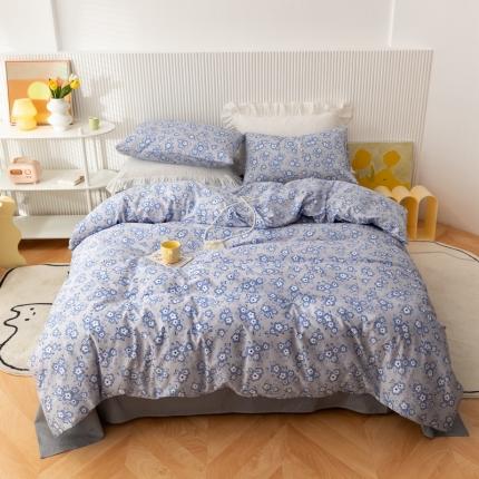 金丝鸟家纺 2021新款花卉全棉四件套 觅觅花园