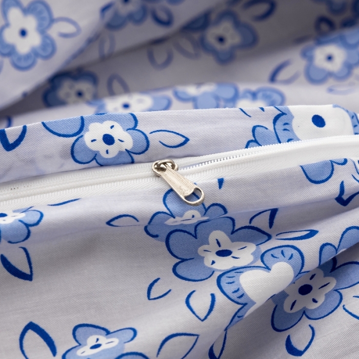 91家纺网 家纺一手货源 找家纺 金丝鸟家纺 2021新款花卉全棉四件套 觅觅花园