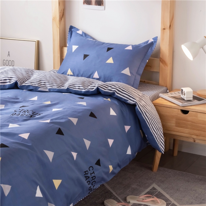 91家纺网 家纺一手货源 找家纺 芃成家纺 2021新款学生三件套 爱巢