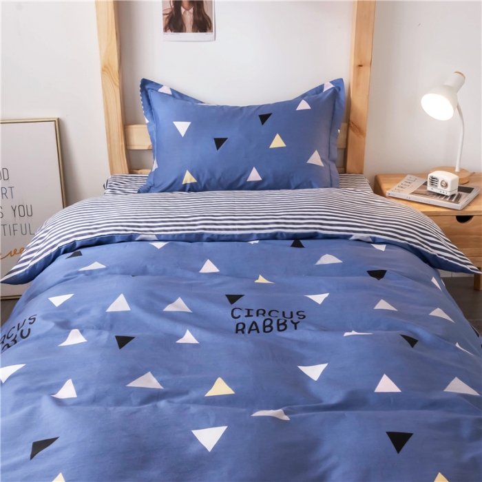 91家纺网 家纺一手货源 找家纺 芃成家纺 2021新款学生三件套 爱巢