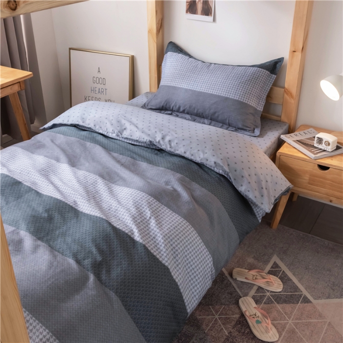 91家纺网 家纺一手货源 找家纺 芃成家纺 2021新款学生三件套 安蒂亚