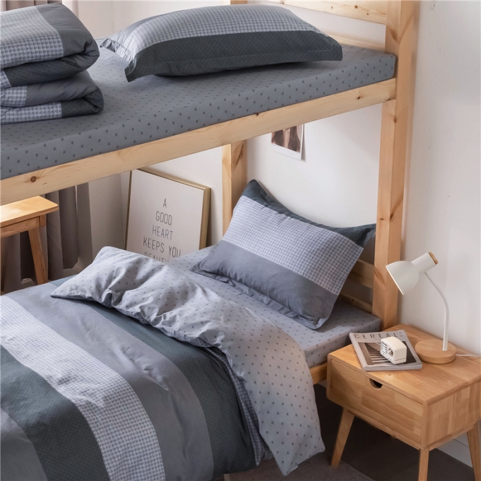 91家纺网 家纺一手货源 找家纺 芃成家纺 2021新款学生三件套 安蒂亚