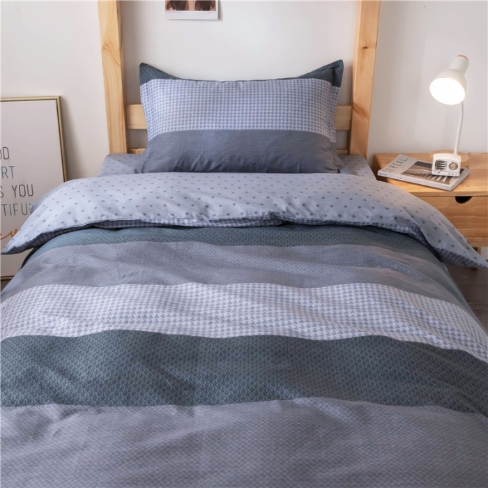 91家纺网 家纺一手货源 找家纺 芃成家纺 2021新款学生三件套 安蒂亚